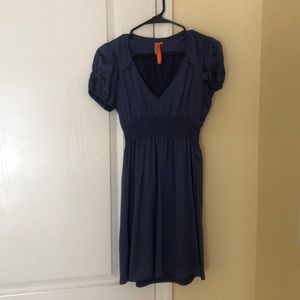BCBG silk blue dress